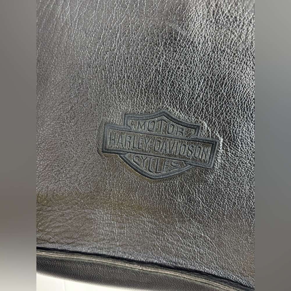 Harley Davidson Vintage leather Bag - Picture 3 of 10